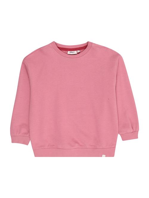 Only Mini Sweatshirt 'KMGGeorgia'  ecru / jade / pitaya / burgunder