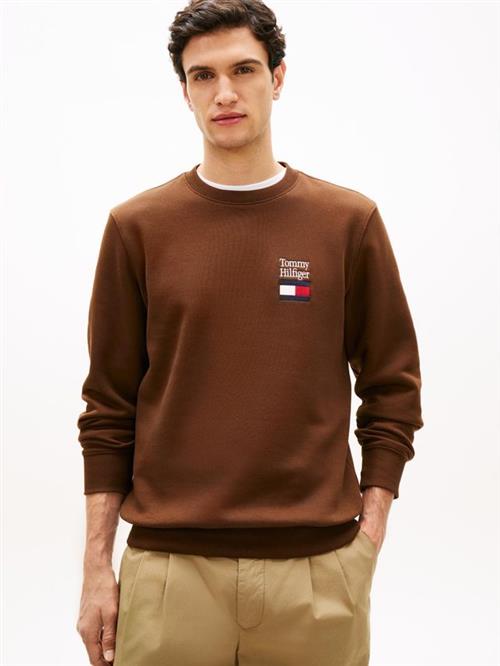 TOMMY EMBRO FLAG SWEATSHIRT