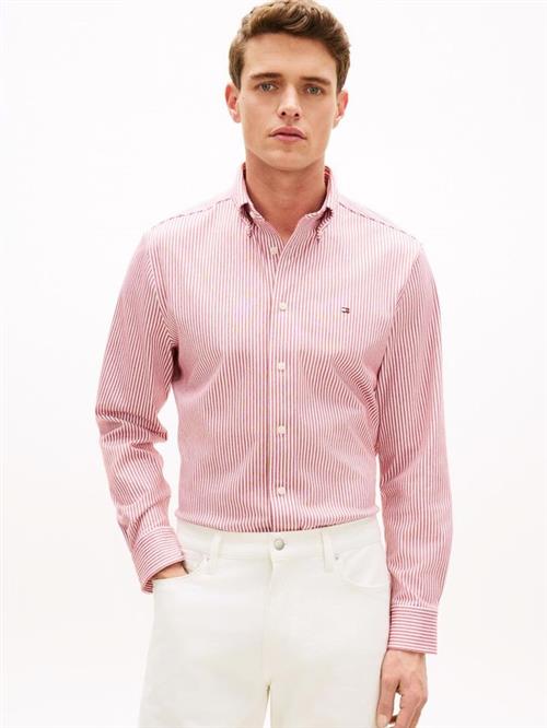 PERFORMANCE STRIPE PIQUE OXFORD