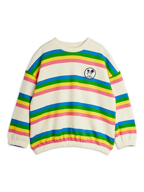 Mini Rodini Ritzratz Stripe Sweatshirt Multi  Multi 116/122 cm  Creme  116/122 cm  unisex