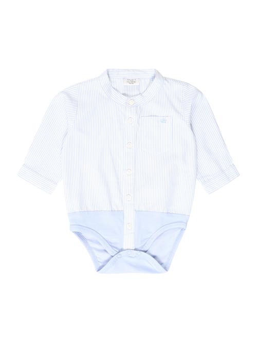 Hust & Claire Sparkedragt/Body 'Bertil'  lyseblå / hvid