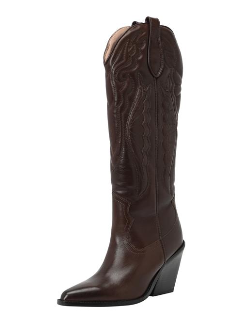 BRONX Comwboystøvler 'New Kole'  mørkebrun