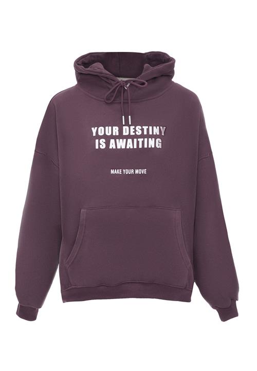 HOMEBASE Sweatshirt  lilla / hvid