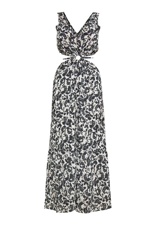 IZIA Sommerkjole  sort / hvid