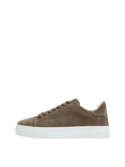 SELECTED Sneaker low 'SLHDAVID'  brun