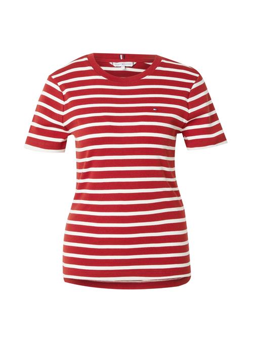 TOMMY HILFIGER Shirts 'CODY'  vinrød / hvid