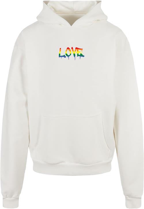 Merchcode Sweatshirt 'Love Teddy'  gul / rød / sort / uldhvid