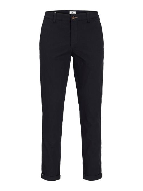 JACK & JONES Lærredsbukser 'JWHMARCO FURY'  sort