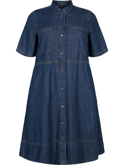 Zizzi Blusekjole 'Jkianta'  blue denim