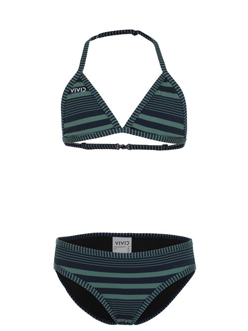VIVID Bikini  mørkeblå / grøn