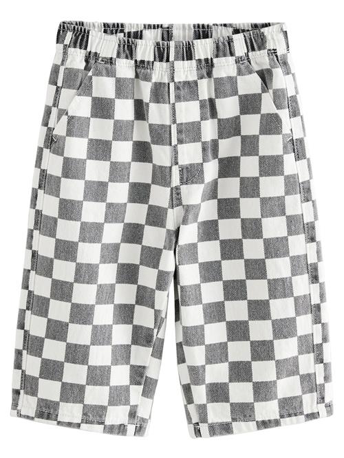 Next Bukser  grå / hvid