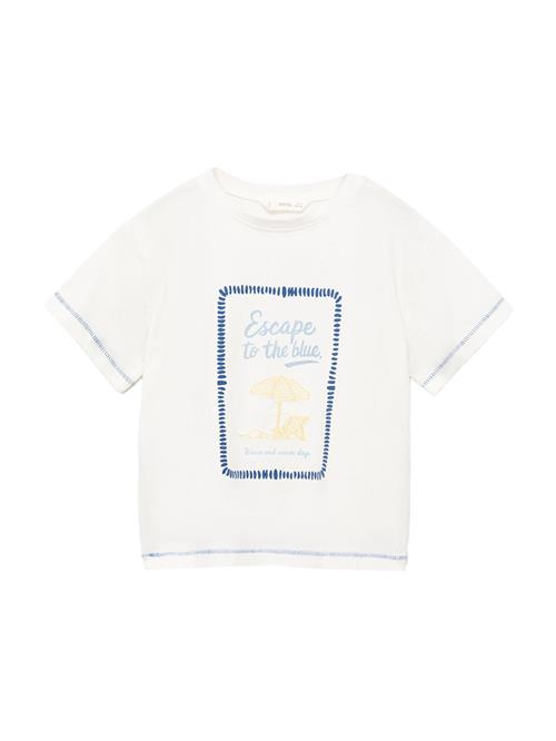 MANGO KIDS Bluser & t-shirts 'ESCAPE'  blå / lyseblå / pastelgul / offwhite
