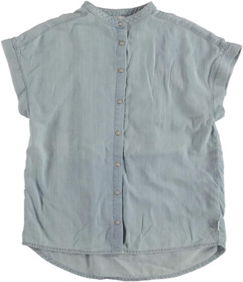 MUSTANG Bluse 'STYLE TULSA'  blue denim