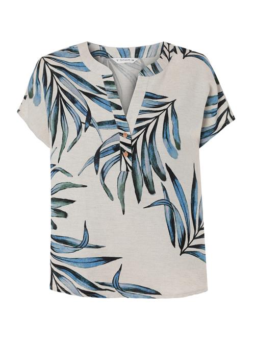 TATUUM Bluse  beige / blå / grøn
