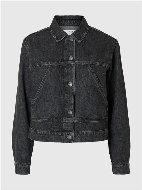 SELECTED Overgangsjakke  sort