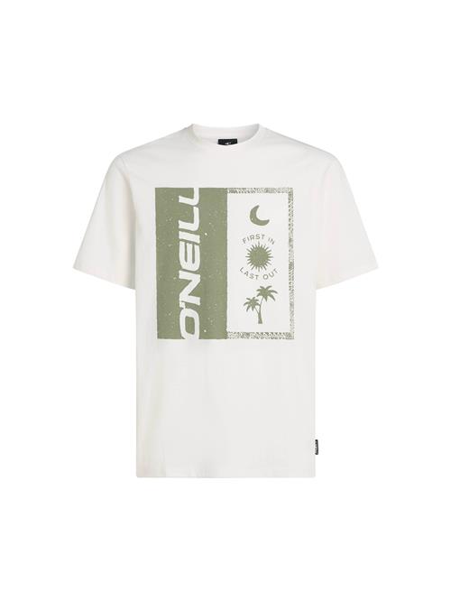 O'NEILL Bluser & t-shirts  grøn / hvid