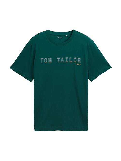 TOM TAILOR Bluser & t-shirts  camel / lyseblå / mørkegrøn / hvid