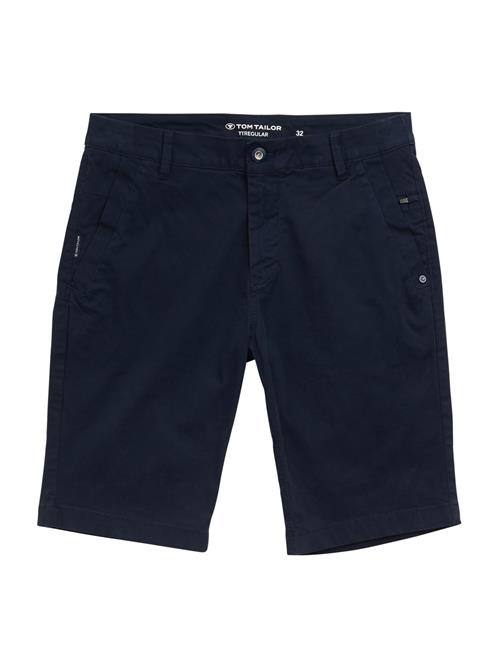 TOM TAILOR Lærredsbukser  navy