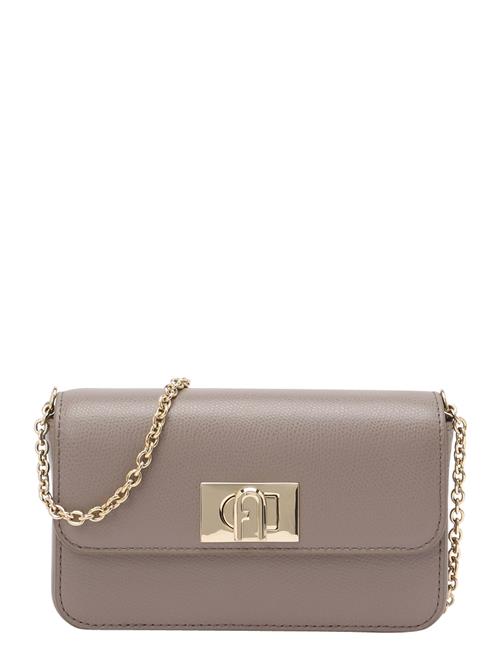 FURLA Skuldertaske '1927'  guld / taupe