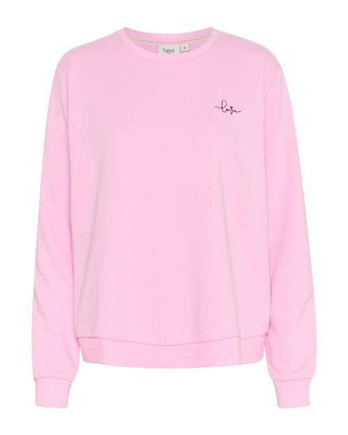 SAINT TROPEZ Sweatshirt 'JettiSZ'  lys pink