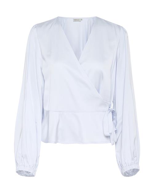 Se KAREN BY SIMONSEN Bluse 'KBThorun'  pastelblå hos About You