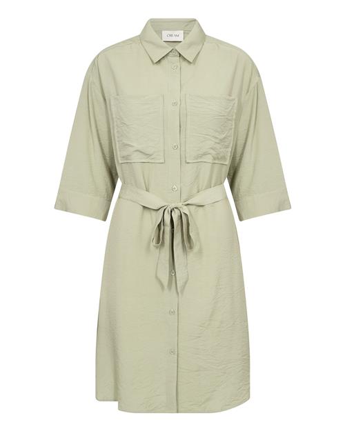 Cream Blusekjole 'CR'  lysebeige / pastelgrøn