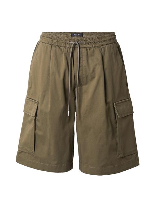 REPLAY Bukser  oliven