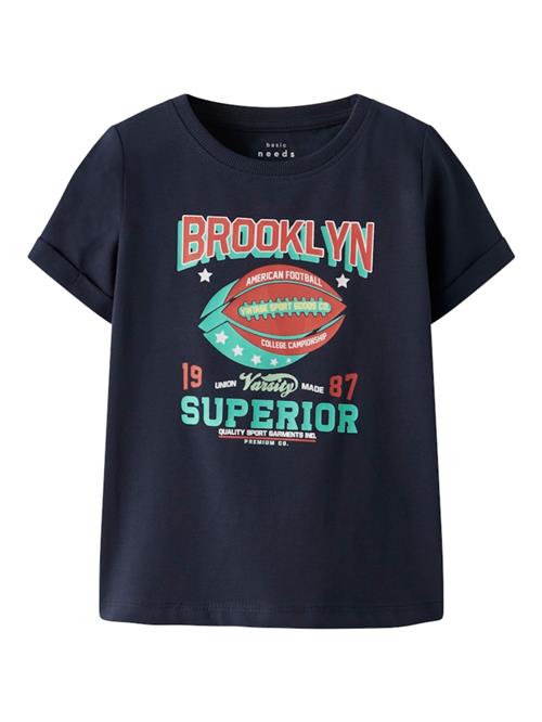 Se NAME IT Shirts 'NMMVUX'  navy / aqua / knaldrød hos About You