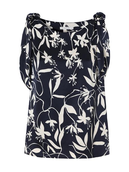 TATUUM Bluse 'RAIA'  beige / navy