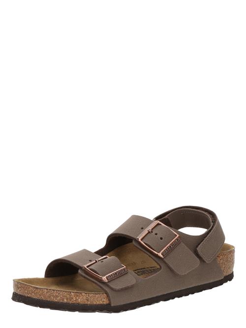 BIRKENSTOCK Åbne sko 'Milano'  mokka