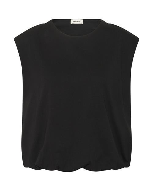 SOAKED IN LUXURY Bluse  sort