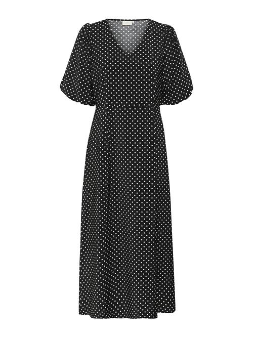Kaffe Kjole 'KAGwen'  sort / hvid