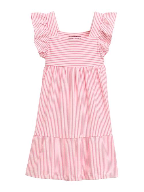 TOM TAILOR Kjole  pink / offwhite