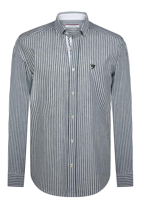 Felix Hardy Skjorte  khaki / hvid