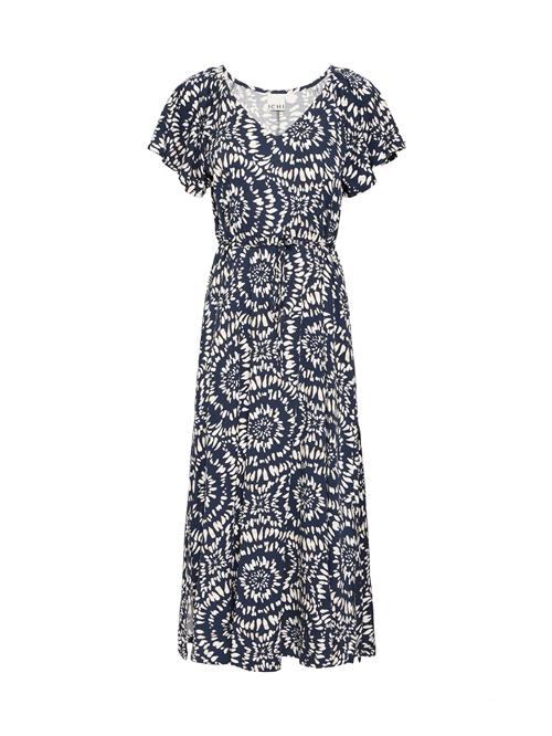 ICHI Sommerkjole 'IHAya'  navy / offwhite