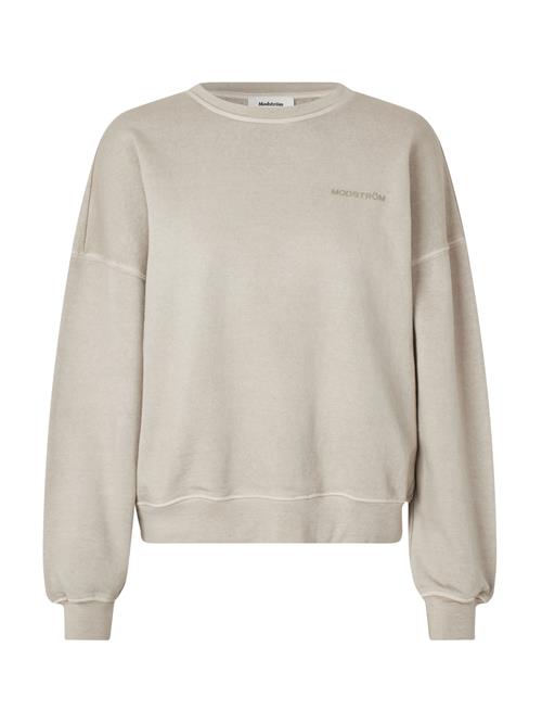 modström Sweatshirt 'Niarnmd'  greige
