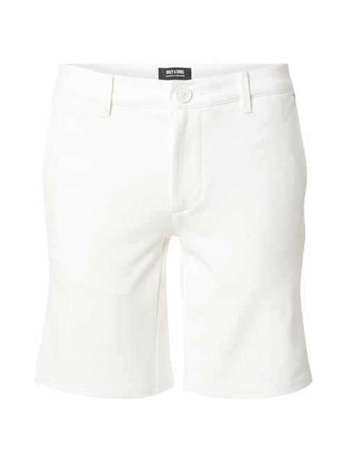 Only & Sons Lærredsbukser 'ONSMARK'  hvid