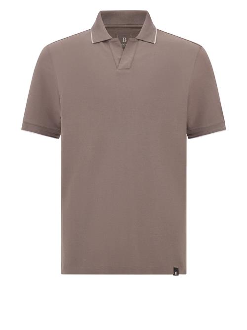 Boggi Milano Bluser & t-shirts 'B Tech'  taupe / hvid