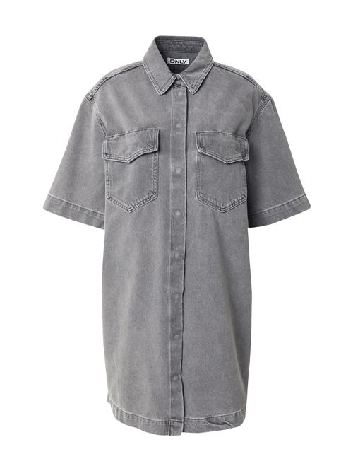ONLY Blusekjole  grey denim