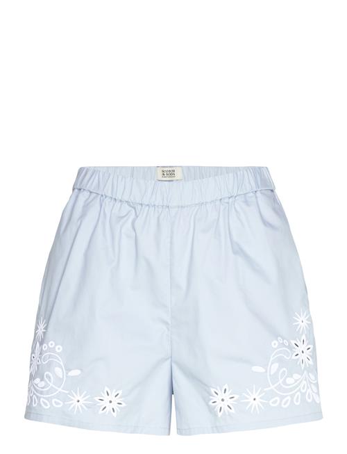 Scotch & Soda | Placed Broderie High-Rise Shorts | L
