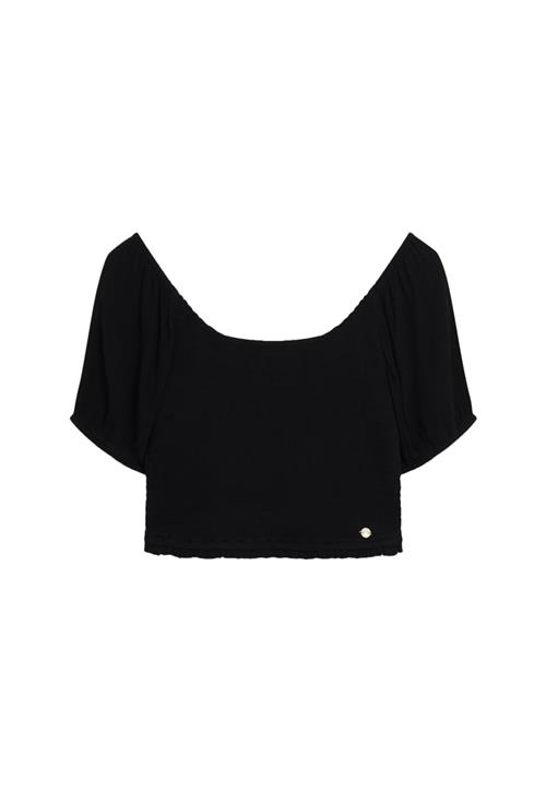 Superdry & Co Bluse  guld / sort