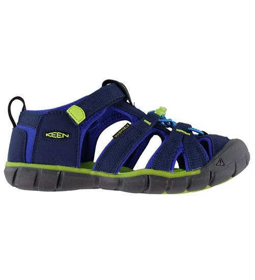 Se KEEN Sandaler - Seacamp II Cnx - NavalAcademy Chartreuse hos KidsWorld