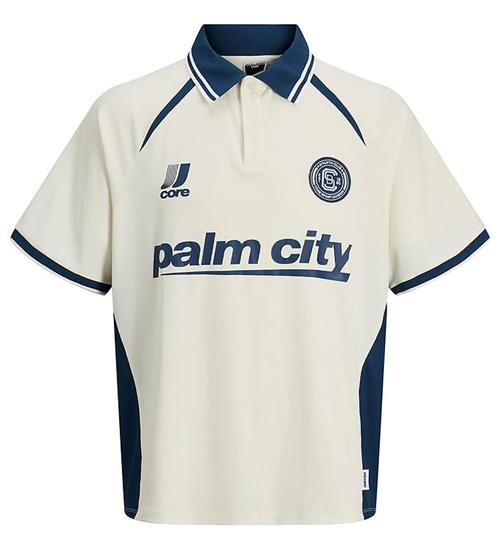 Se Jack & Jones Polo - Rib - JcoClub - Bright White hos KidsWorld