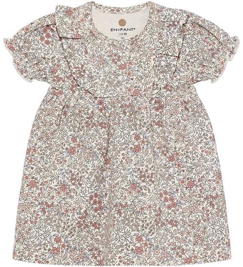 En Fant Kjole - Eggnog m. Blomster