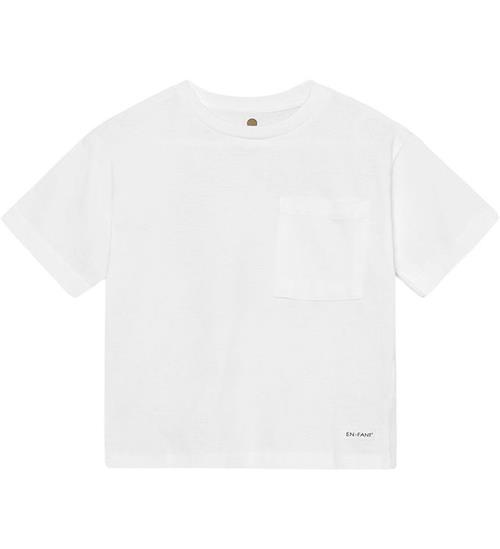 En Fant T-shirt - Egret m. Print