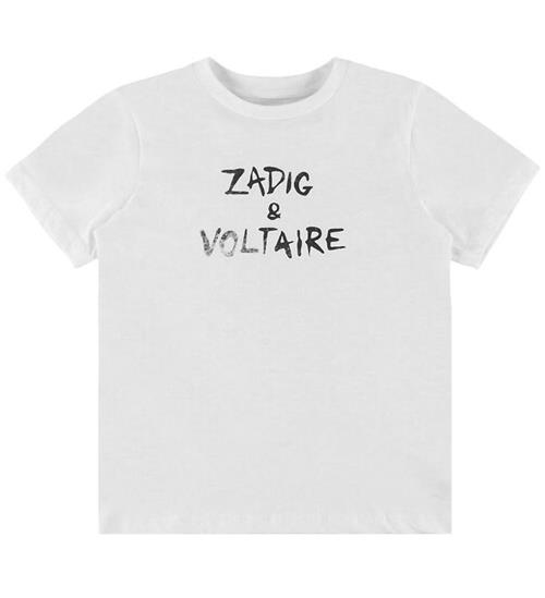 Se Zadig & Voltaire T-shirt - White hos KidsWorld