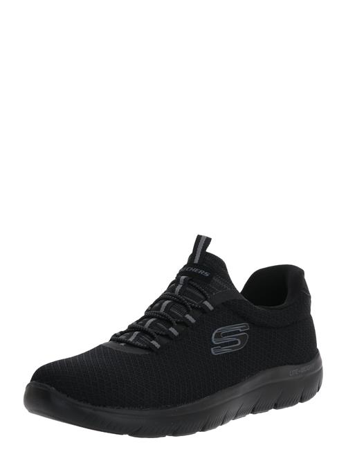 SKECHERS Sneaker low 'Summits'  grå / sort