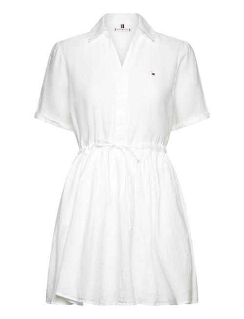 Tommy Hilfiger | Ess Linen S/S Short Dress | 38
