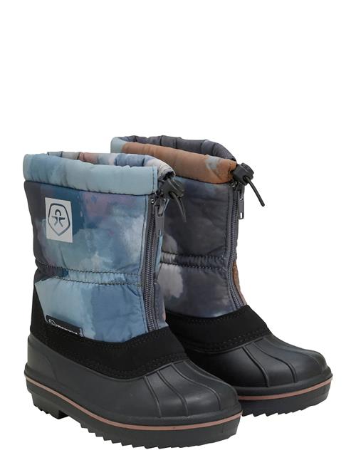 Color Kids | Boots W. Zip, Wool & Wp, Aop | 35