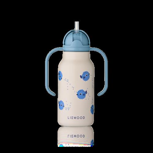 Liewood Kimmie Vandflaske 250 Ml Pufferfish / Sandy  Pufferfish / Sandy-One Size  Creme  One Size  unisex